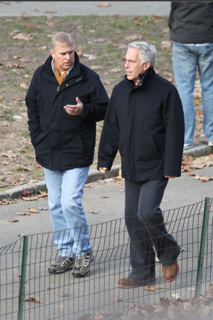 Real Pictures of Prince Andrew and Jeffrey Epstein in New York City